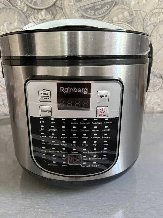 НЕМЕЦКАЯ Мультиварка Rainberg RB-6209 1000 Вт с 45 программами на 6 л