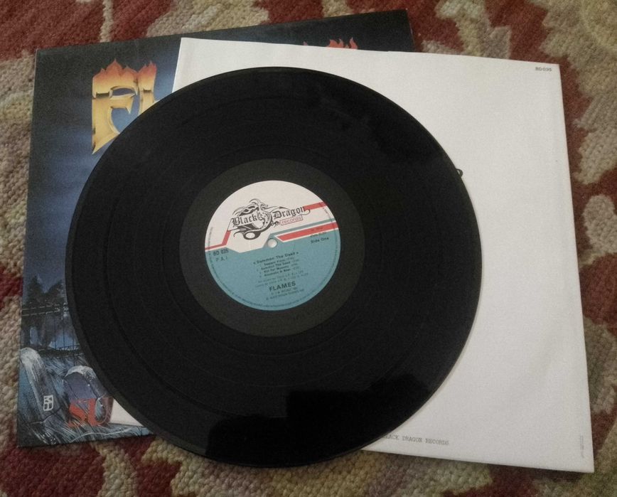 Flames - " Summon The Dead " ... LP vinil 1a edição