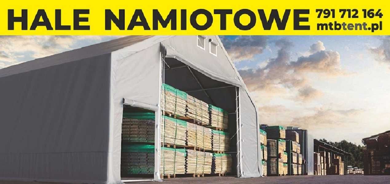 Namiot Magazynowy 6x10x2m Namiot Handlowy Garażowy SUMMER+ 560g MTB