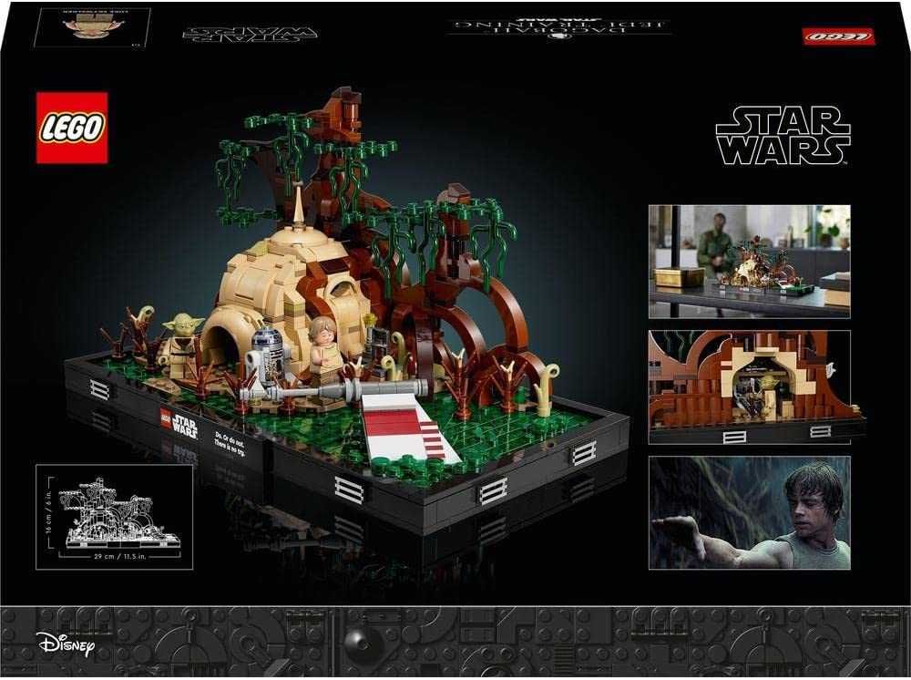 LEGO 75330 Star Wars Dagobah Jedi diorama treningowa dla dorosłych