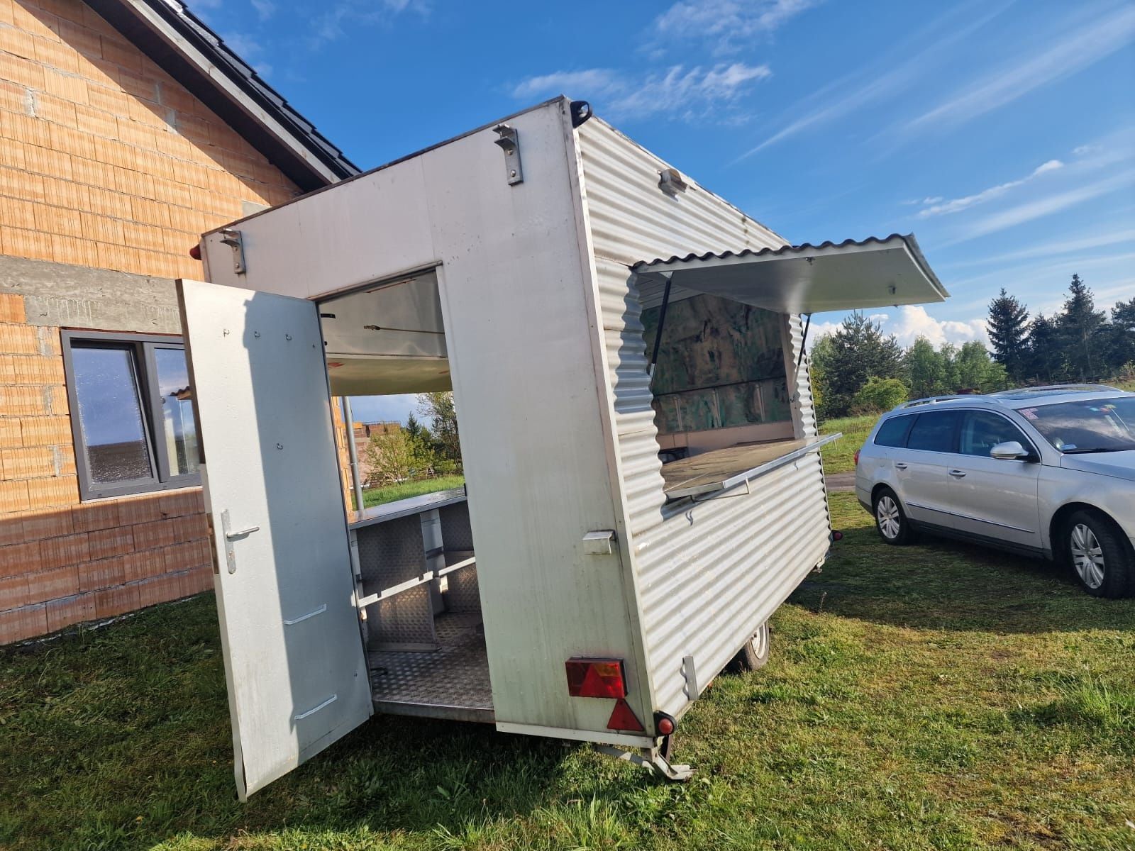 Przyczepa gastronomiczna foodtruck kebab food truck