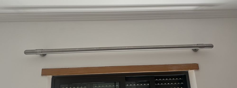 Tubos/Varões de inox (3 x 1,75 e 1 x 3,25)