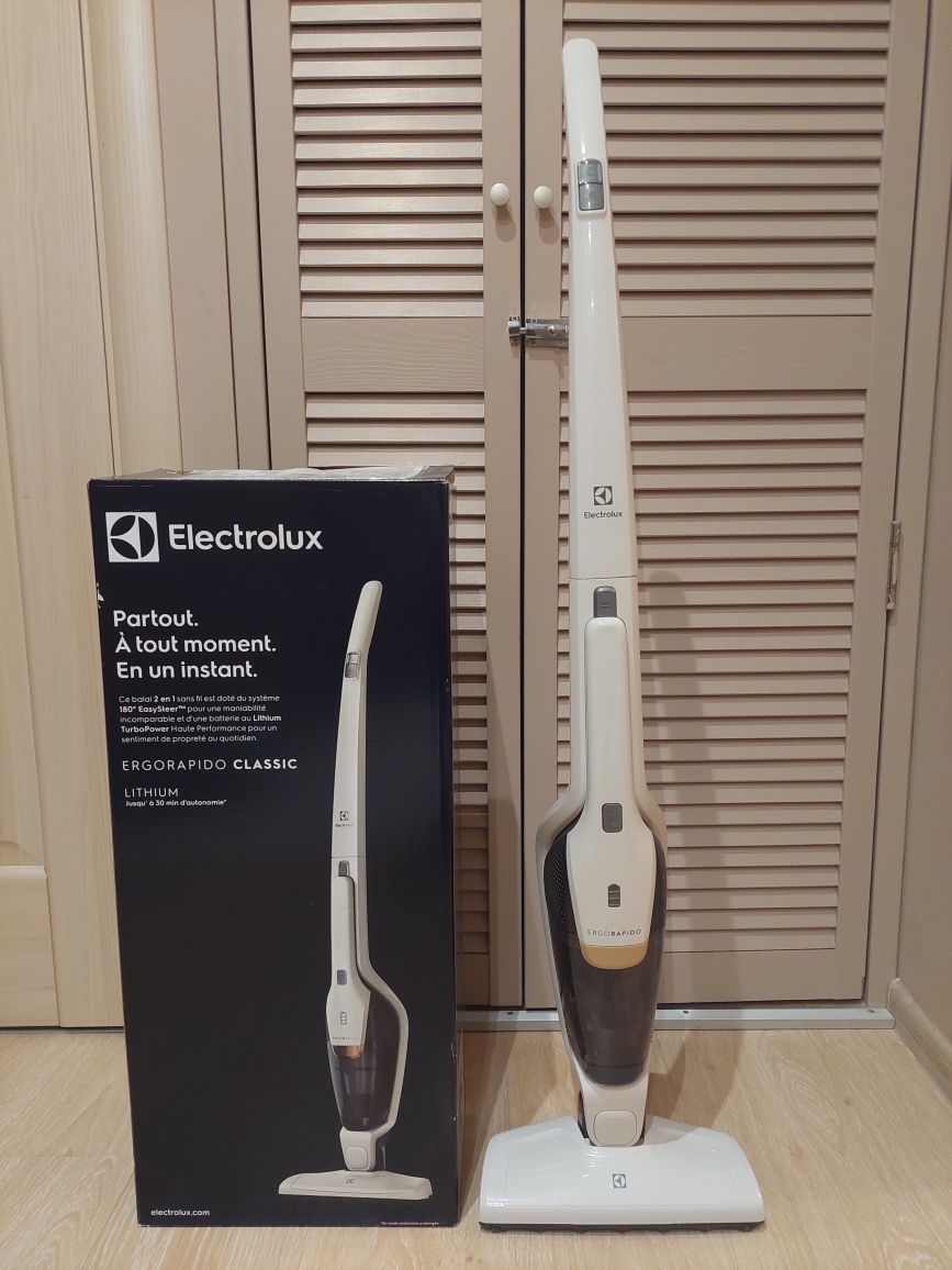 Акумуляторний пилосос Electrolux