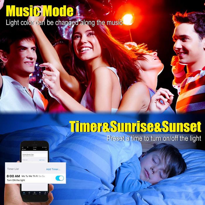 Fita led 5050 Bluetooth 1 metro USB com controlador por APP NOVO