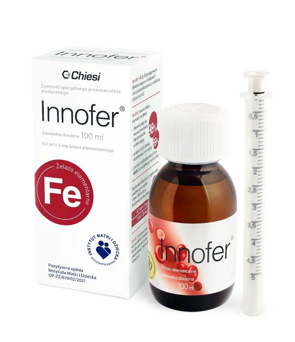 Okazja - 100 ml !!  Innofer !! Innofer, zawiesina doustna, 100 ml