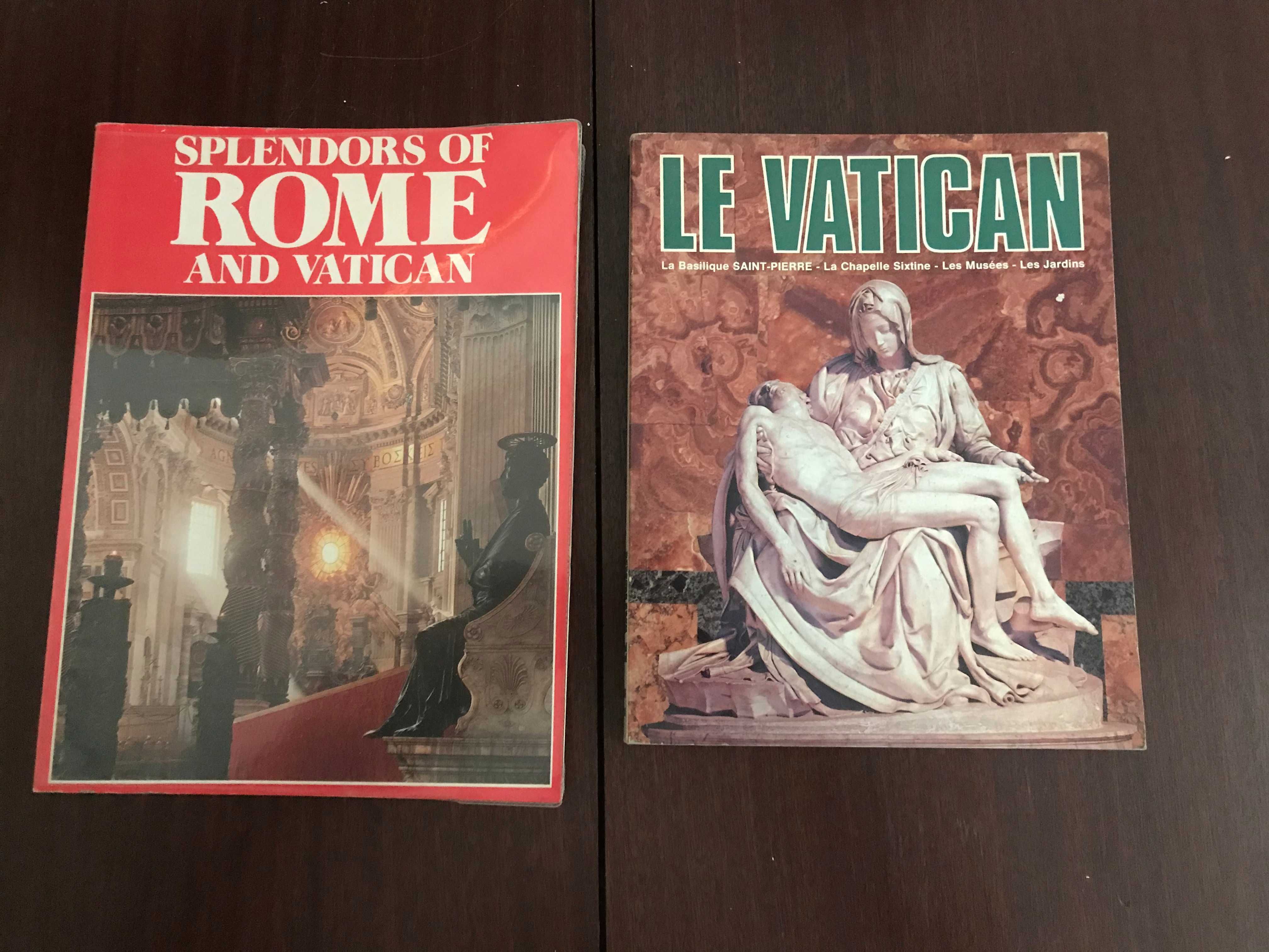 Livros sobre Roma e Vaticano
