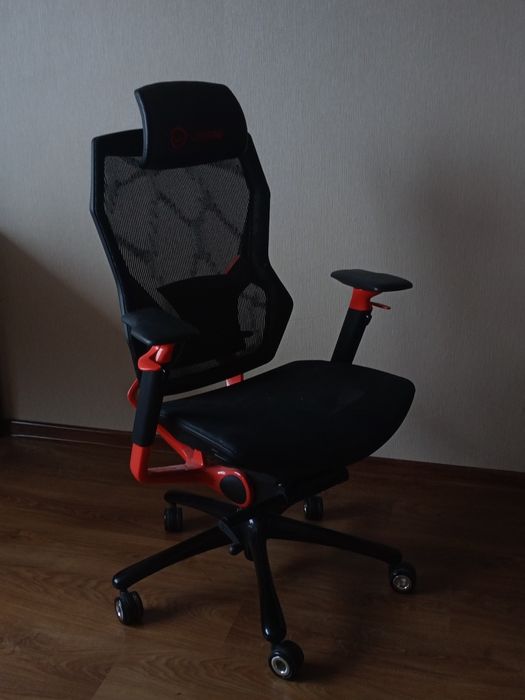 Крісло ігрове LORGAR Grace 855 (LRG-CHR855RB) червоно-чорний