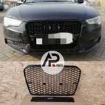Audi A5 8T Grelha RS Preto brilhante