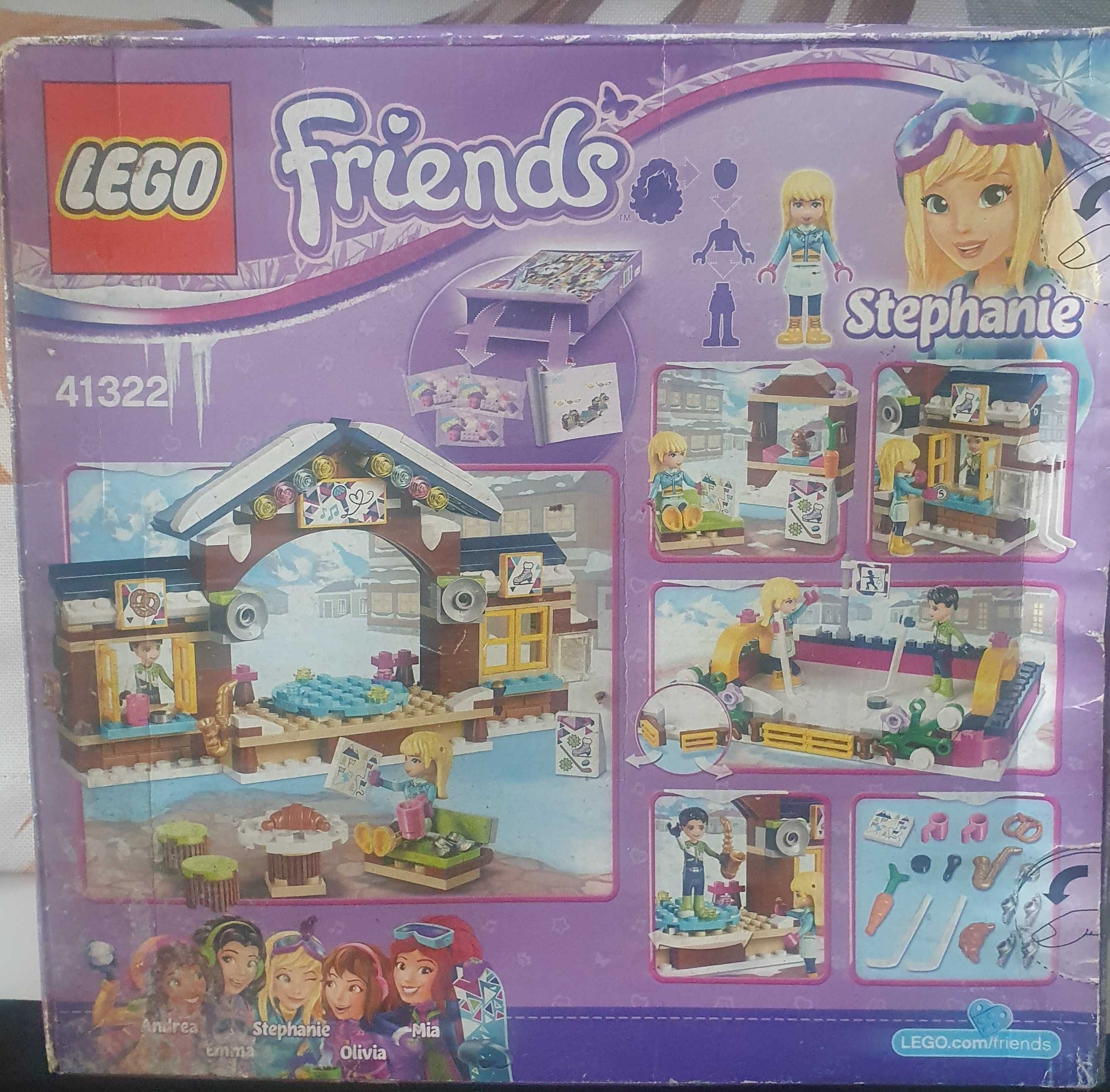 LEGO 41322 Friends Lodowisko w zimowym kurorcie