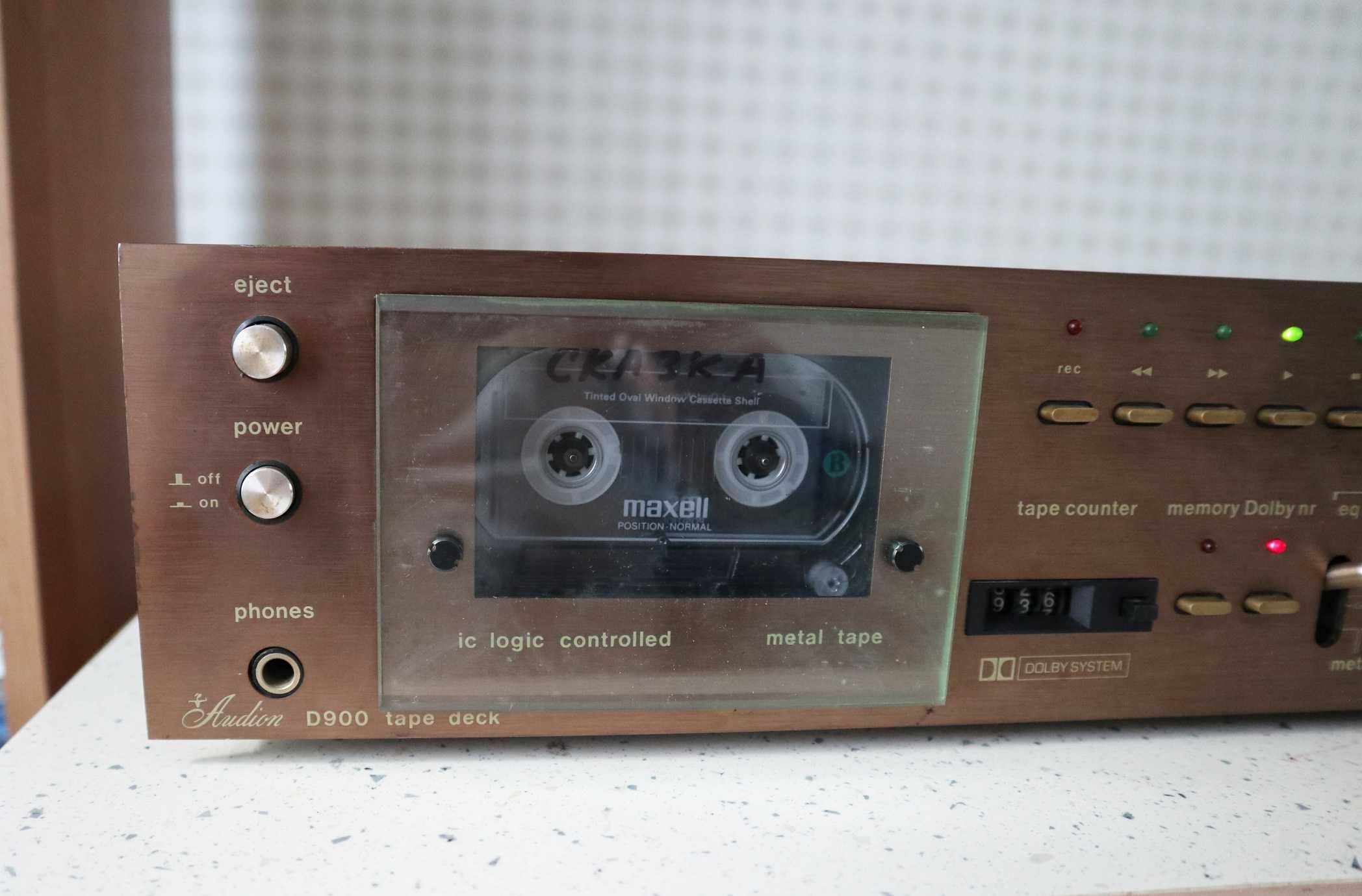 Кассетная дека FISHER CR-W9040 AUDION D900 Германия