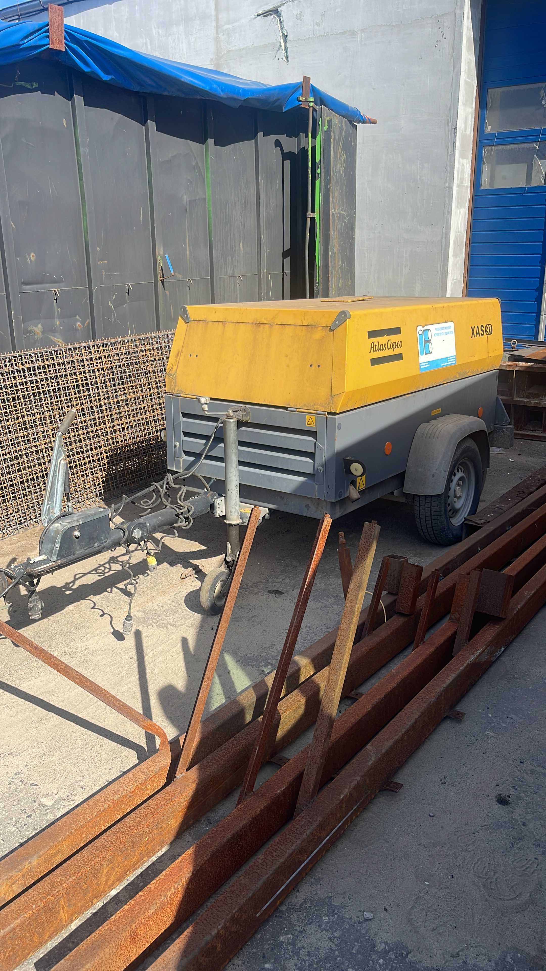 Sprężarka Atlas Copco XAS-97 rok 2013
