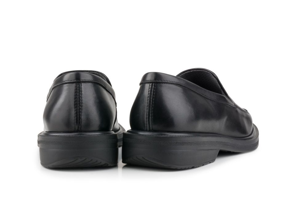 Sapatos Novos! Modelo Smart Walker Slip On, cor: Preto (airline shoes)