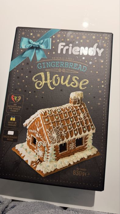 Domek do wlasnorecznego zrobienia i zdobienja piernikowa chata