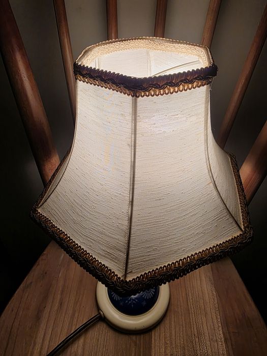 Ceramiczna lampka nocna lata 70-80 te  PRL