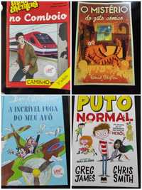 Livros juvenis como novos