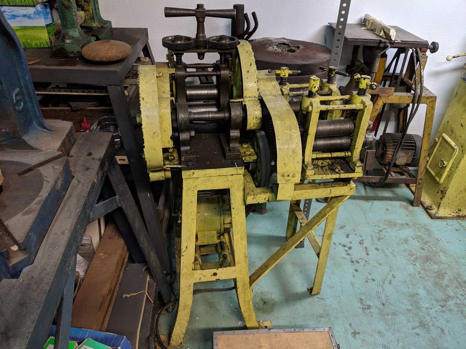 Laminador Trefilador Duplo para Ourivesaria