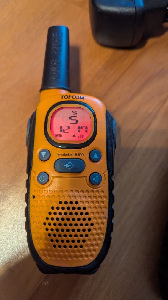 Duży zestaw walkie-talkie krótkofalówki Topcom Twintalker 9100