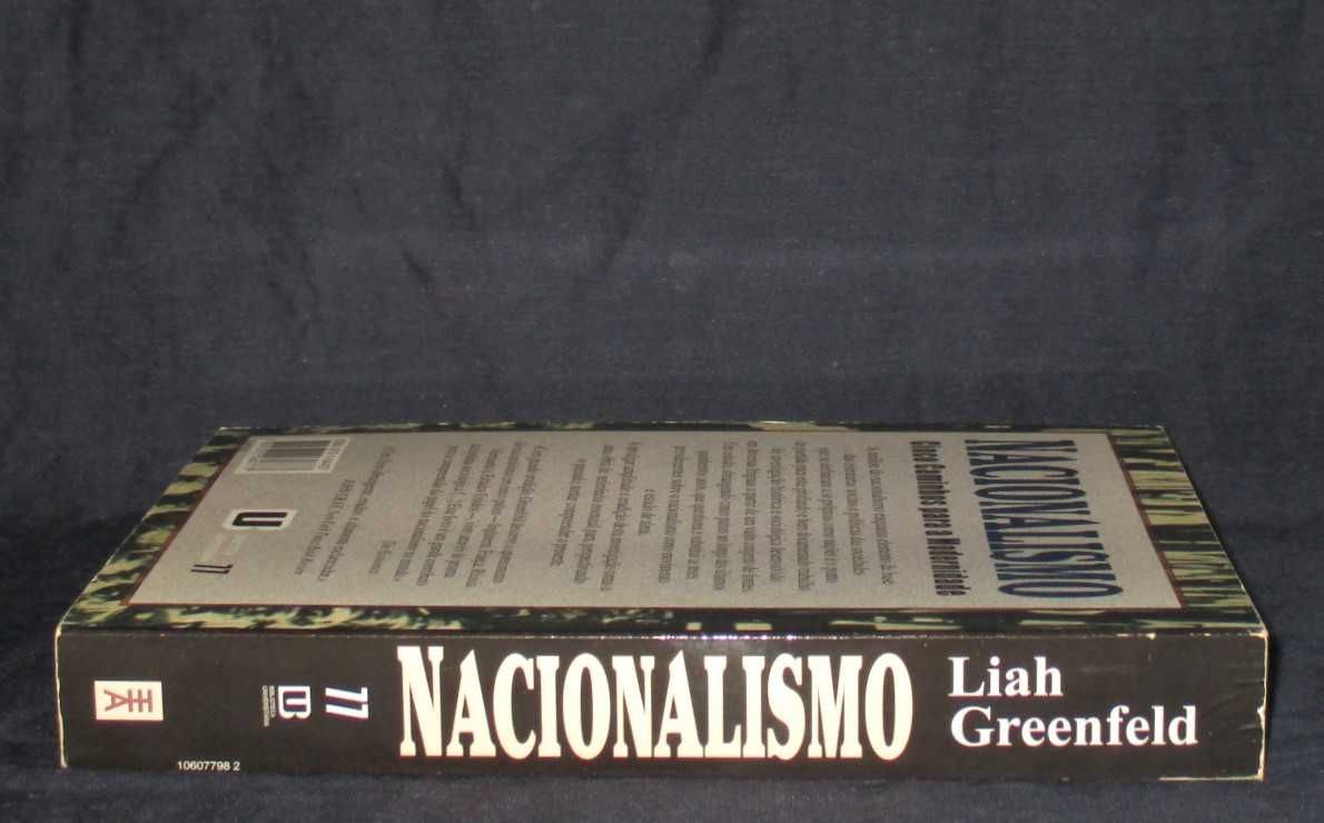 Livro Nacionalismo Cinco Caminhos para a Modernidade Liah Greenfeld