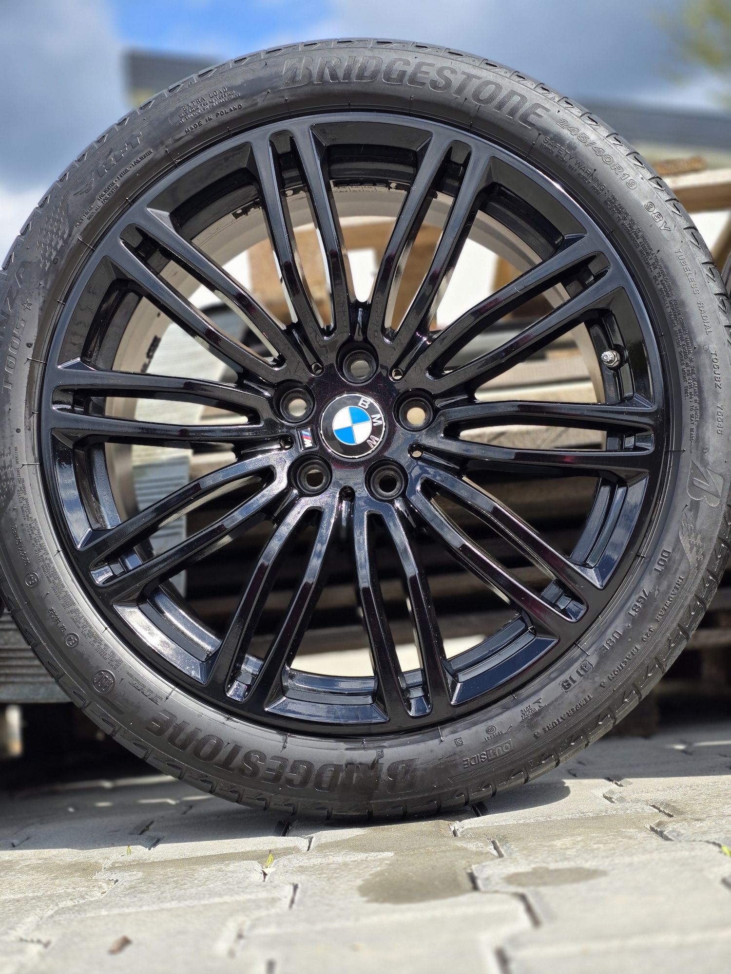 Koła do BMW seria 5 G30 G31 19cali czarne 5x112