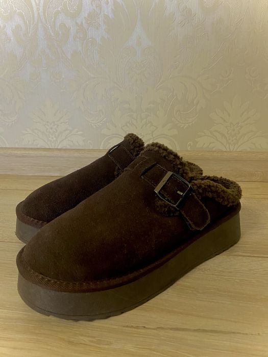 Угги коричневі короткі