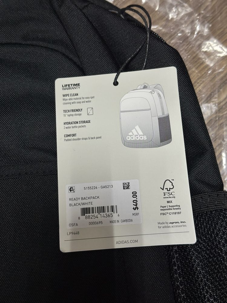 Рюкзак adidas оригінал. Ранець адідас, портфель адидас оригінал