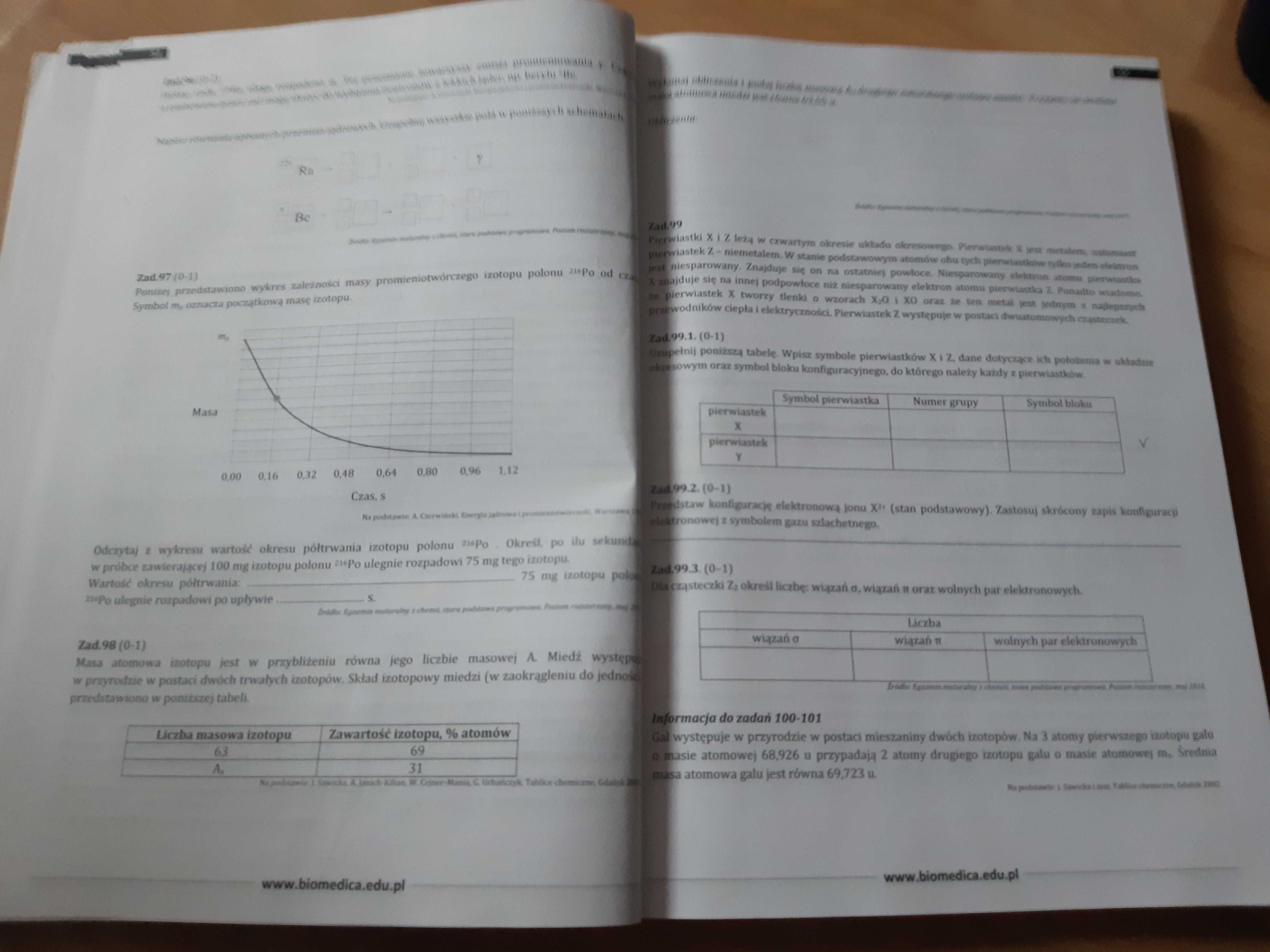 Chemia Zbiór zadań 1 biomedica 1 chemia nieorganiczna Tom 1