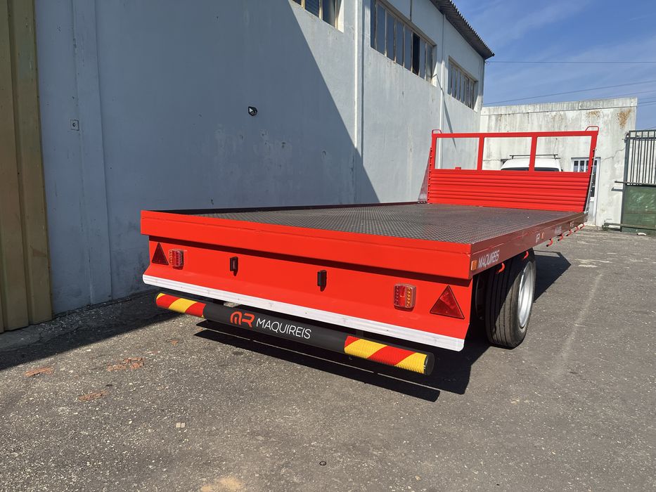 Reboque agricola plataforma 8t