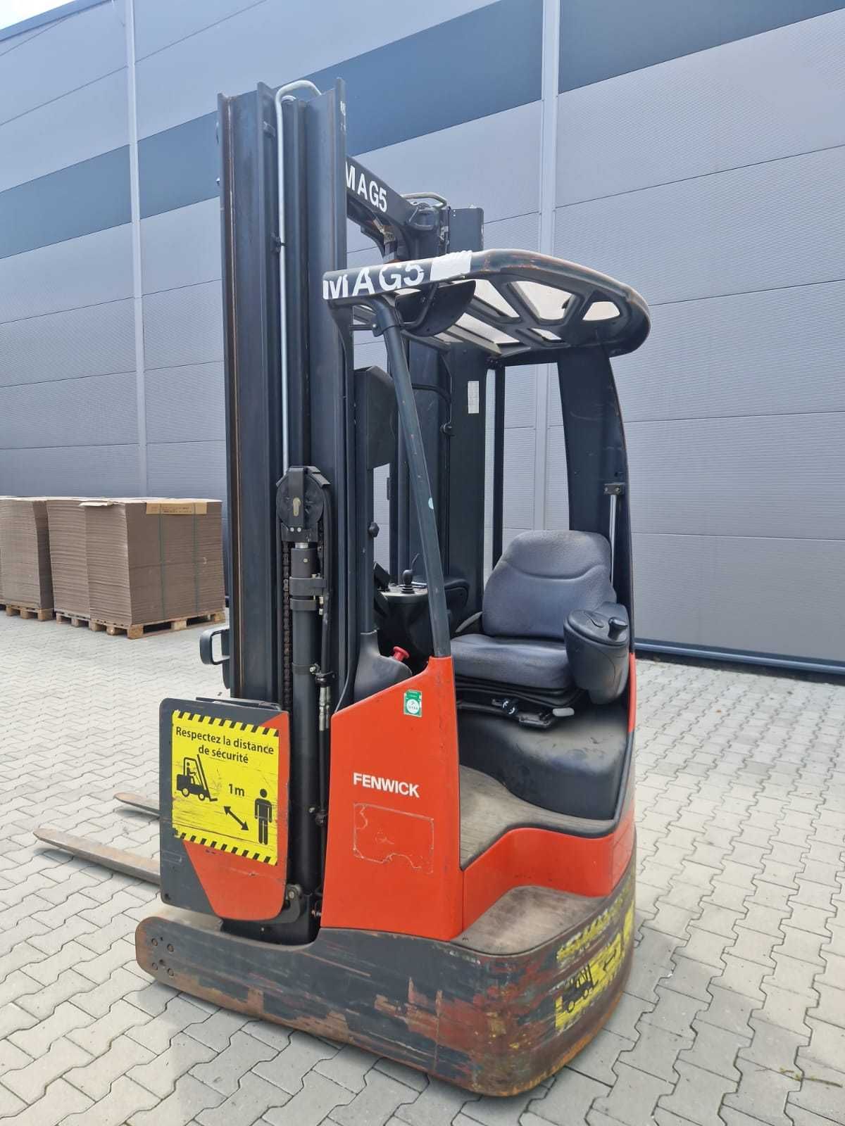 Wózek widłowy Linde R14X-03, boczny 1,4 t, h=6,5 m