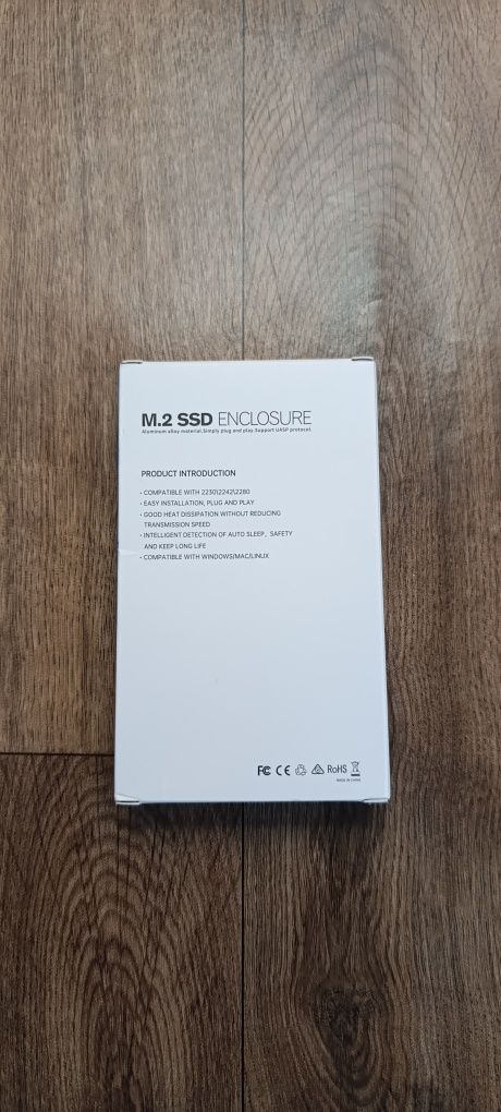 Карман внешний UnionSine M2 SSD Sata протокол