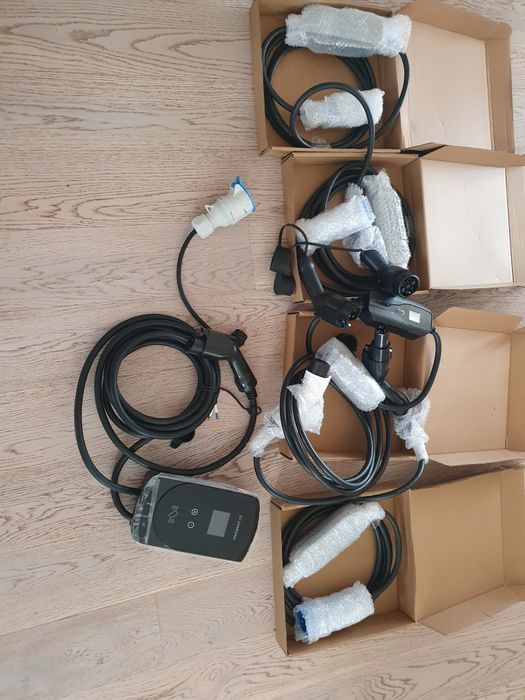 Зарядная станция зарядка для электромобиля Tesla J1772 50А 12кВт