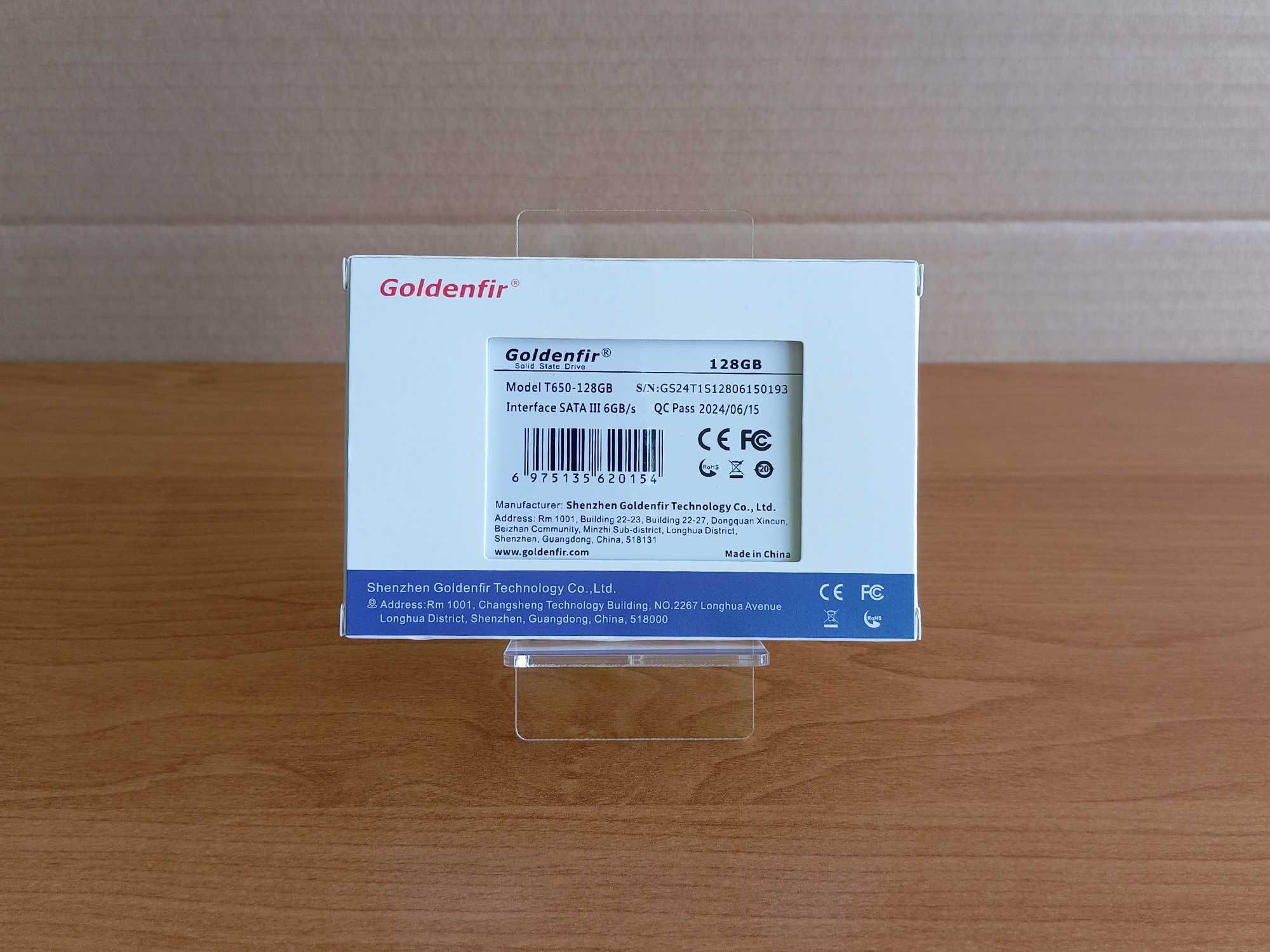 [NOWY] Dysk SSD Goldenfir 128GB 2,5 cala [Biały]
