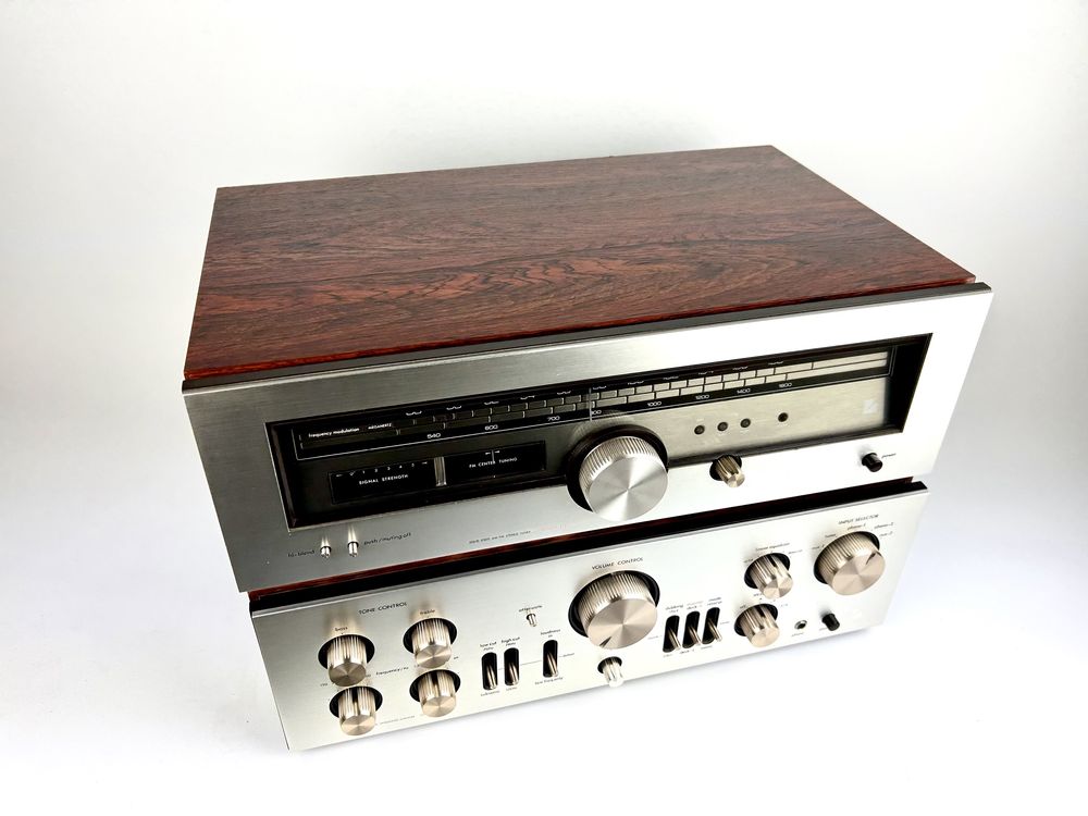Wzmacniacz Luxman L-85V Amplifier & T-88V AM/FM Stereo Tuner.