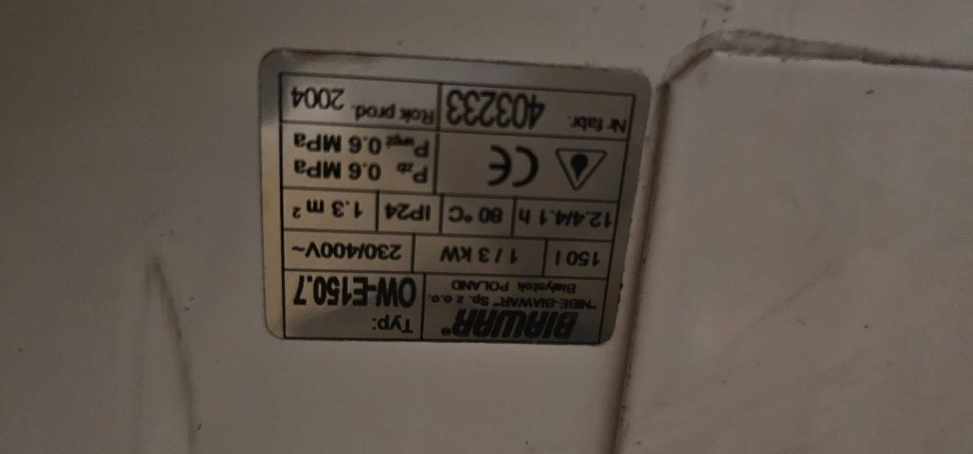 Kocioł Kostrzewa Pellets Plus 25 kW, Biawar Quattro 150l, cała kotłown