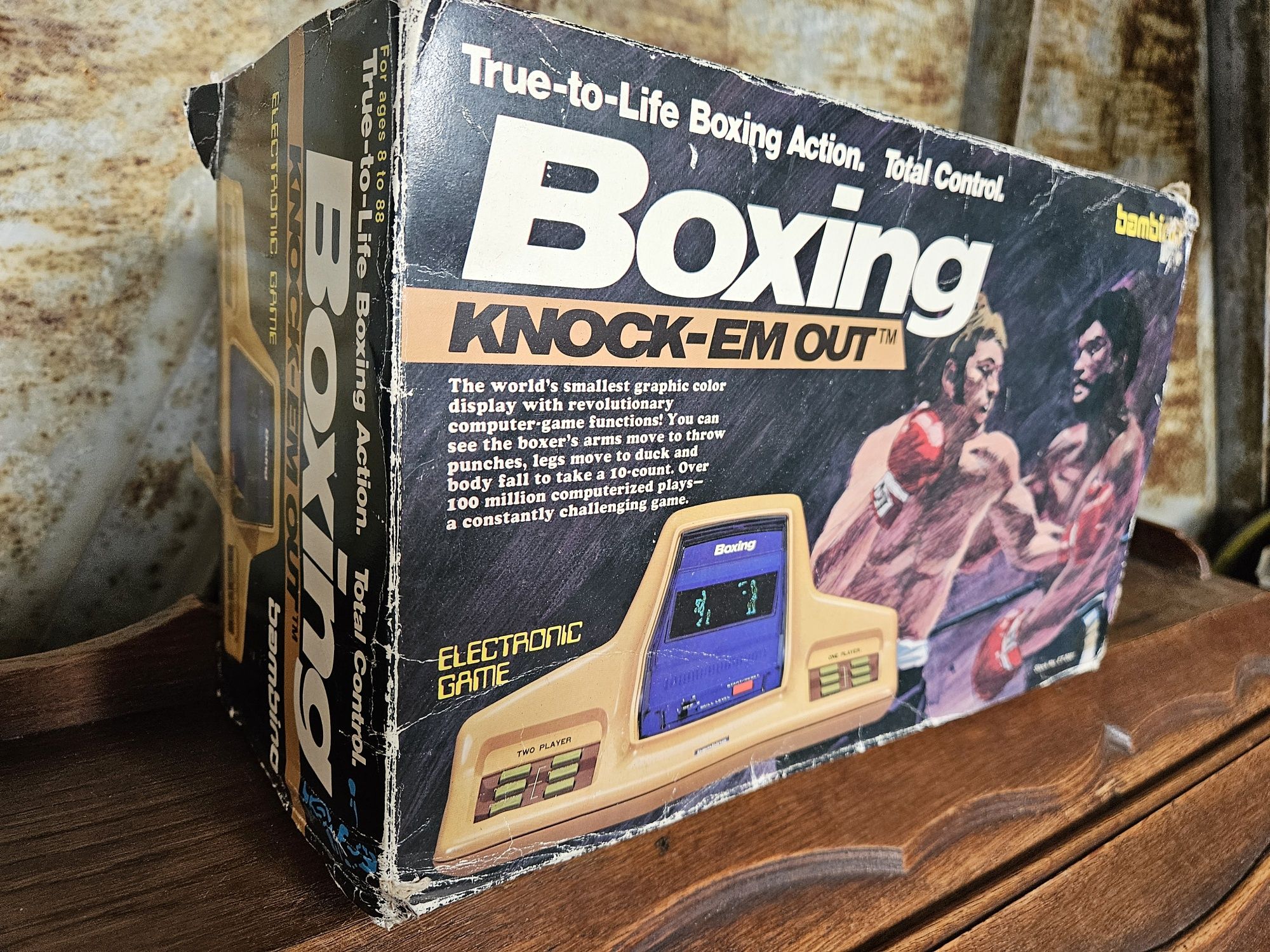 Japońska Gra Bambino Boxing jak Nowa 1979rok