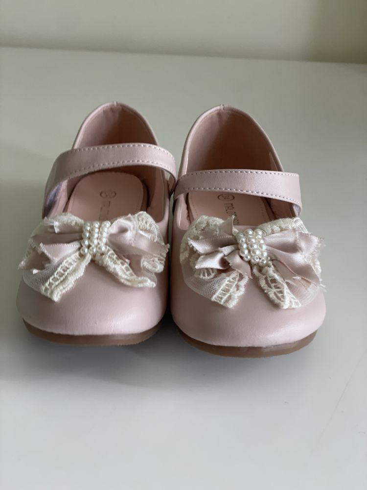 Sapato de cerimónia, menina, cor de rosa, tamanho 30, 31 e 32