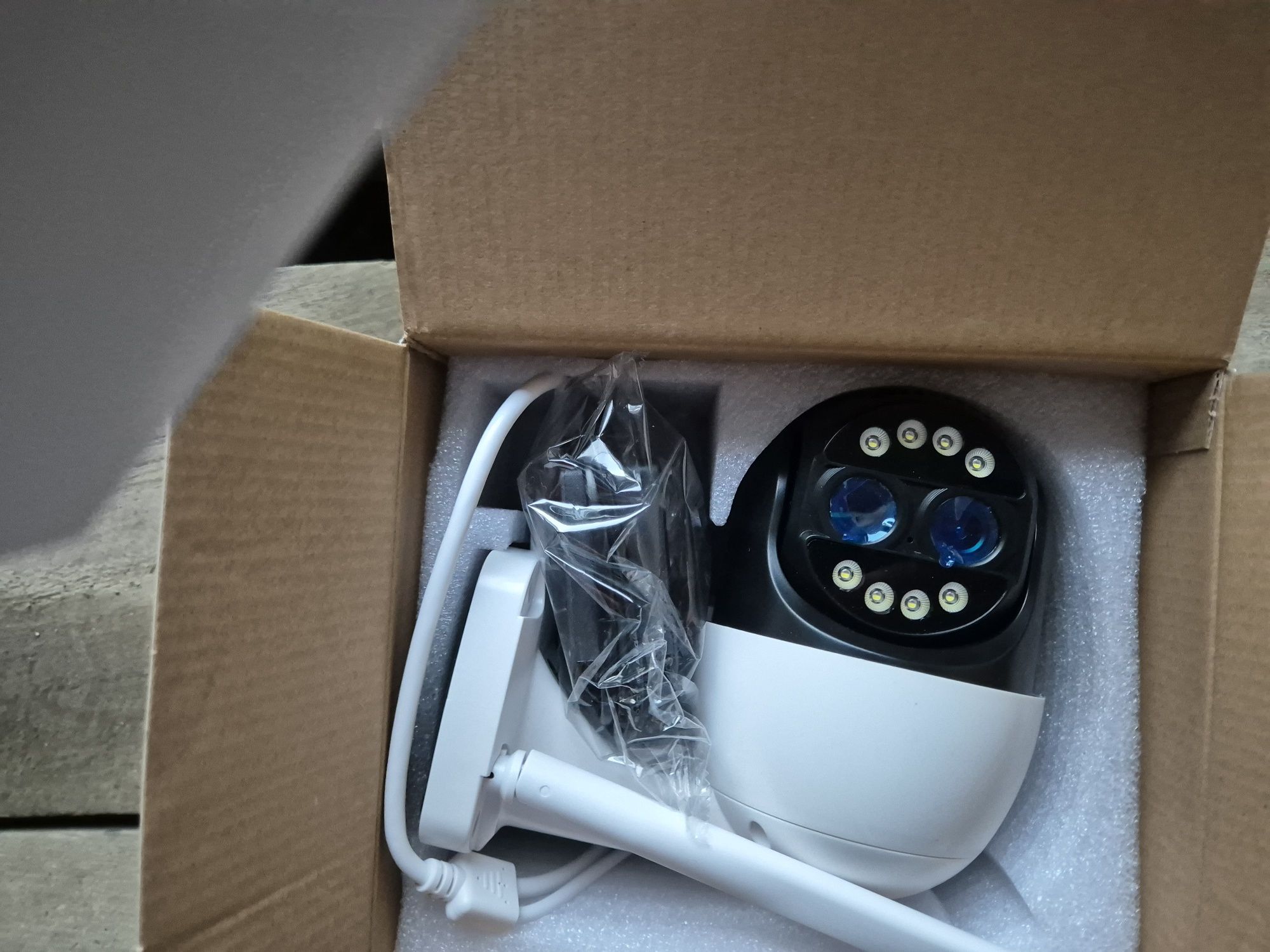 Wifi ip камерa Anbiux 8mp 2 лінзи 2.8+12mm