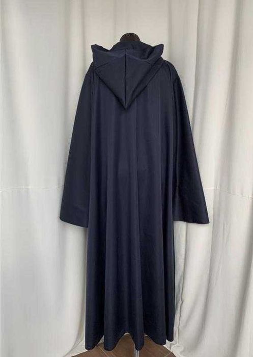 Синій плащ з каптуром (чарівник, монах, джедай, асасин, подорожній)