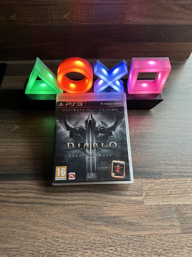 PlayStation Ps 3 Diablo III Reaper Of Souls PL!