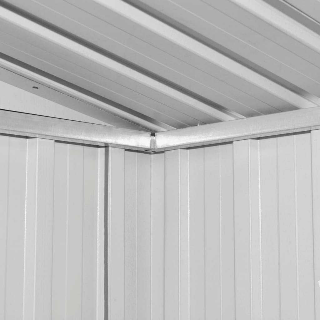 Abrigo de Jardim Metálico 194x121x181 cm – Compacto e Resistente