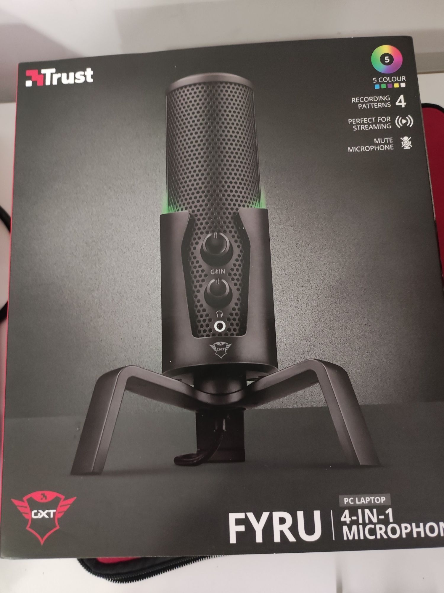 Trust microphone GTX 258 FYRU 4-IN-1 Microphone