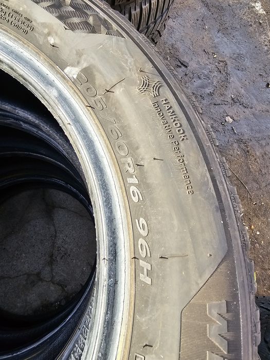 Opony Zimowe R16 205/60 -8mm-24rok-Hankoog
