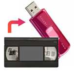 Conversão vídeo VHS VHSC para digital