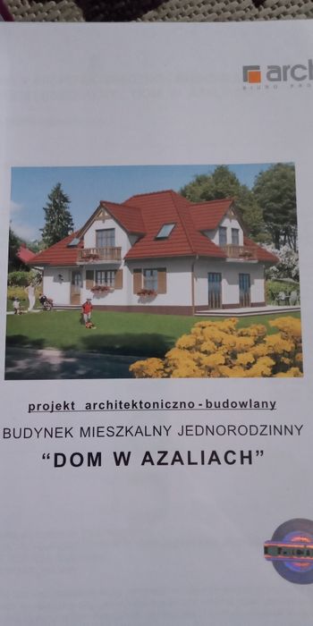 Projekt architektoniczno-budowlany Domu w Azaliach, komplet