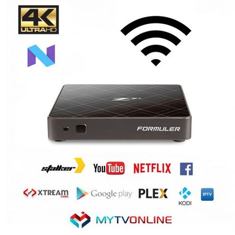 Receptor TV Android 4K Formuler Z7+ 5G Dual-Band Wi-Fi IPTV ANDROID 7.