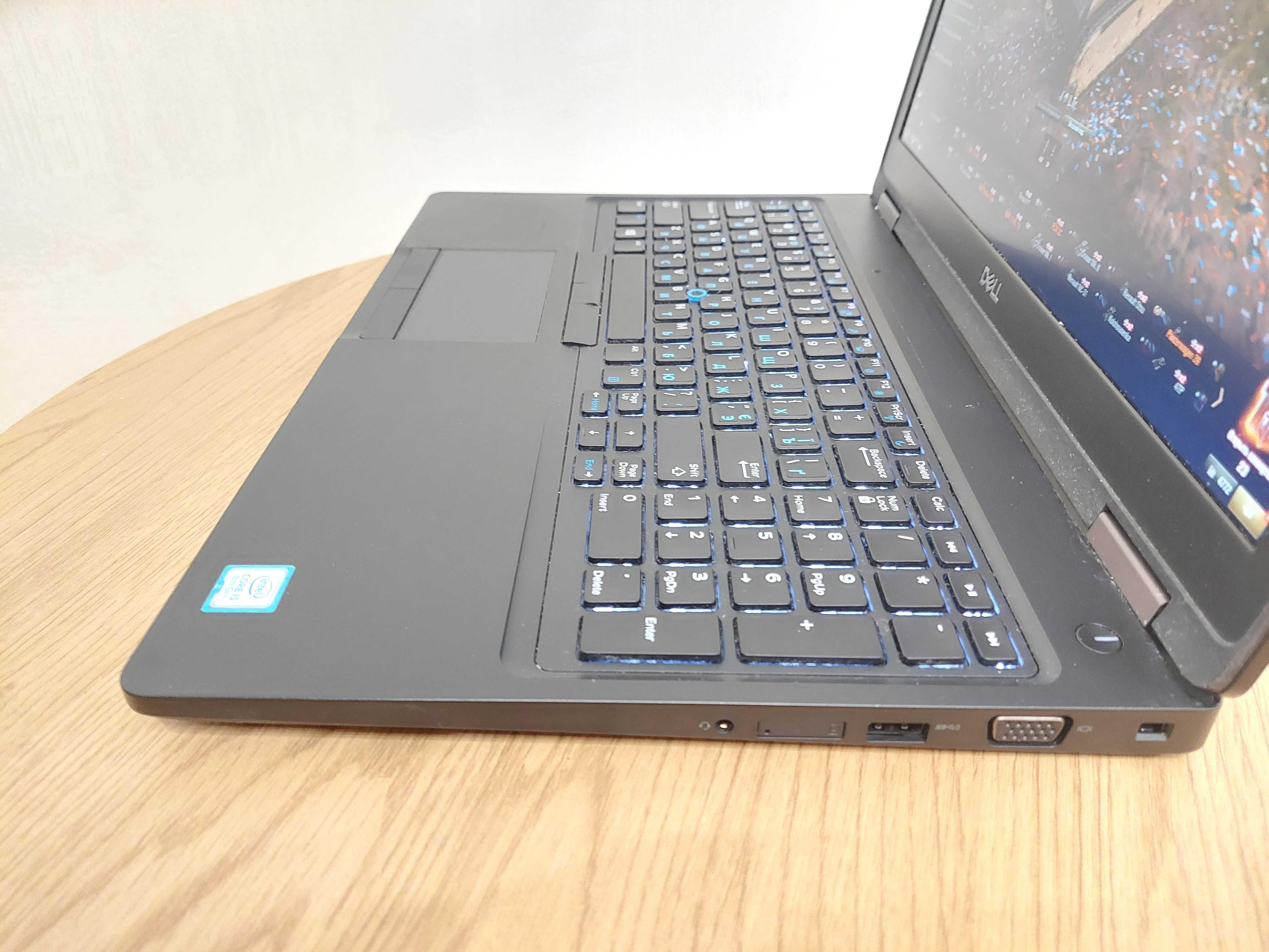 Del Precision i5(8th)/16GB DDR4/256 SSD/Гарантія/Full HD/Батаре5г торг