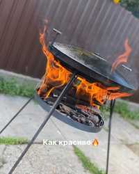 Сковорода із диска 60 50 та 40 см. нова для вогня садж гриль мангал