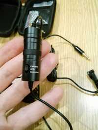 Профессиональный нагрудный микрофон YC-VM10 для смартфона, DSLR камеры