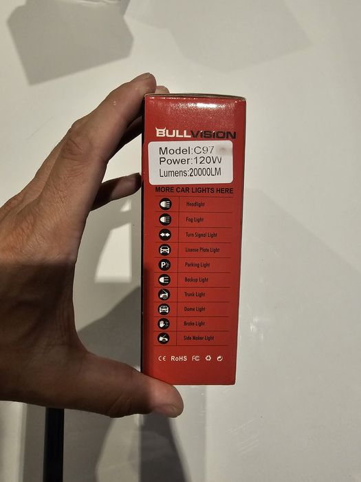 Lâmpada led para H4 uma unidade ideal para mota