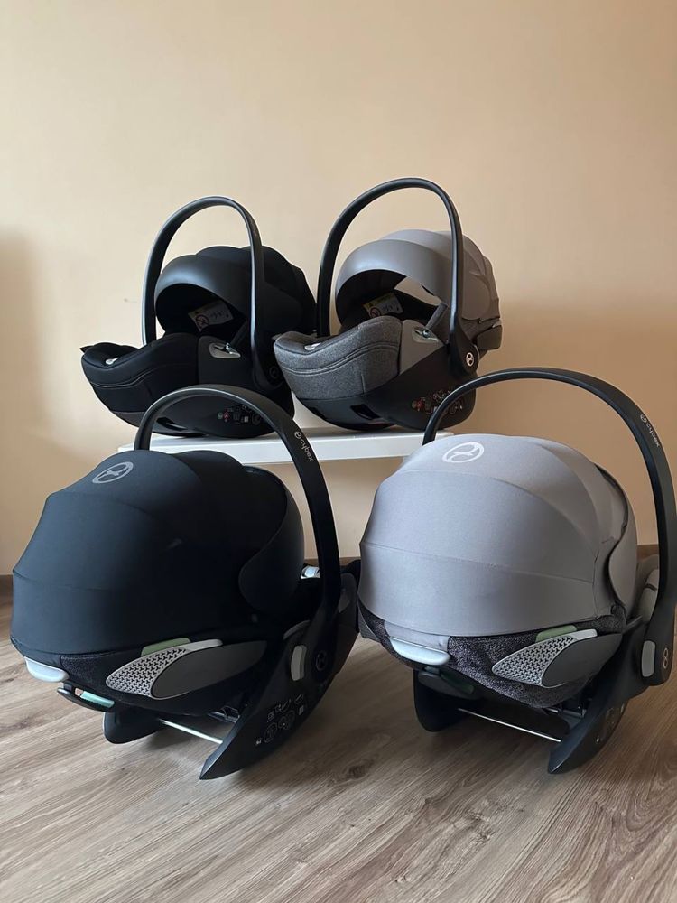 Cybex Cloud T Plus Sepia Black, Mirage Grey,  2024 рік
