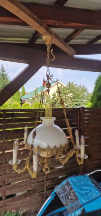 Stara lampa wisząca